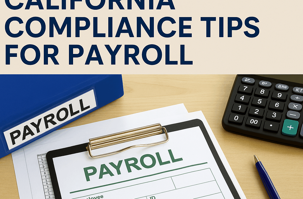 Important California Compliance Tips for Payroll